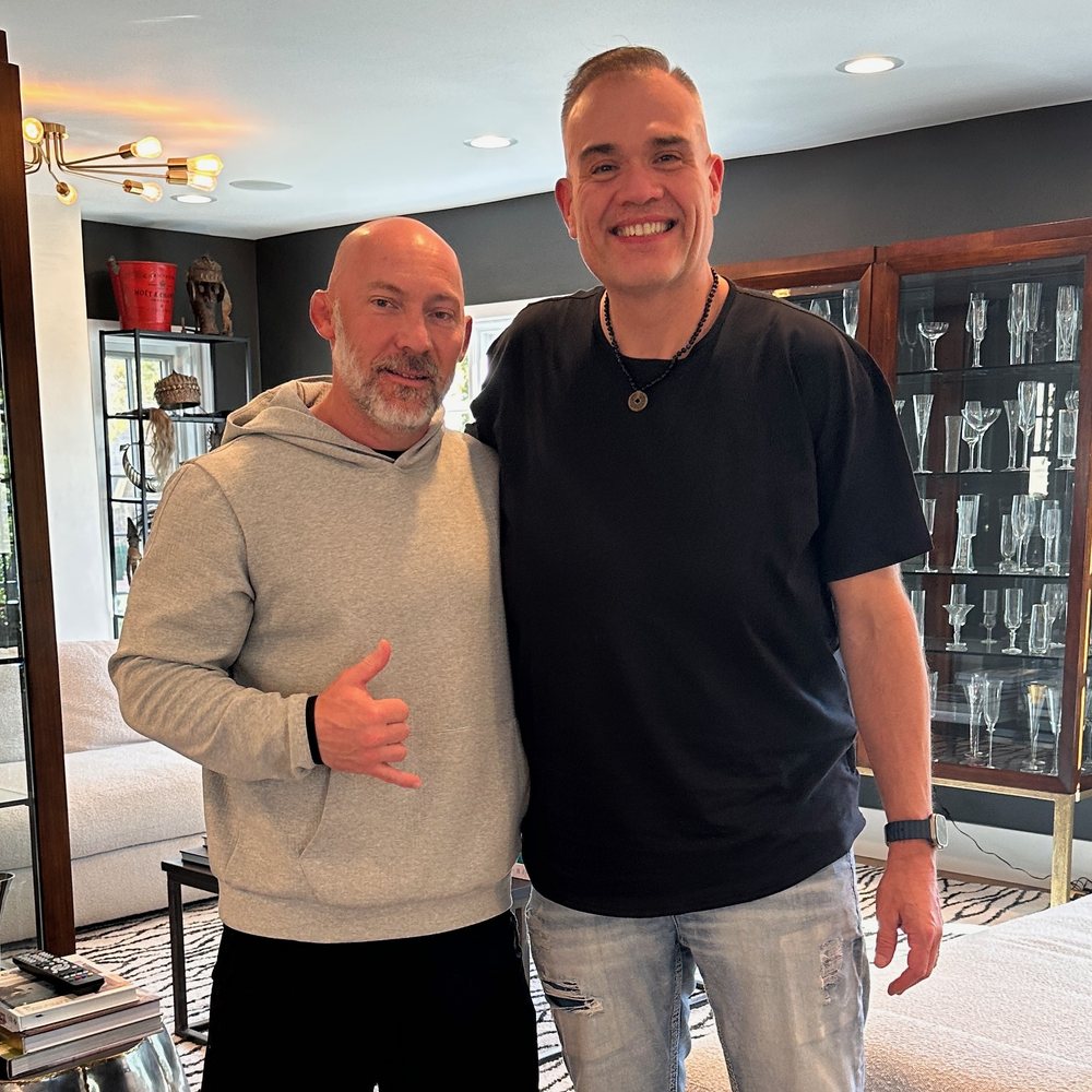 Platte Clark with Jason Stacy, mental and physical performance coach to Aryna Sabalenka and other world-class athletes