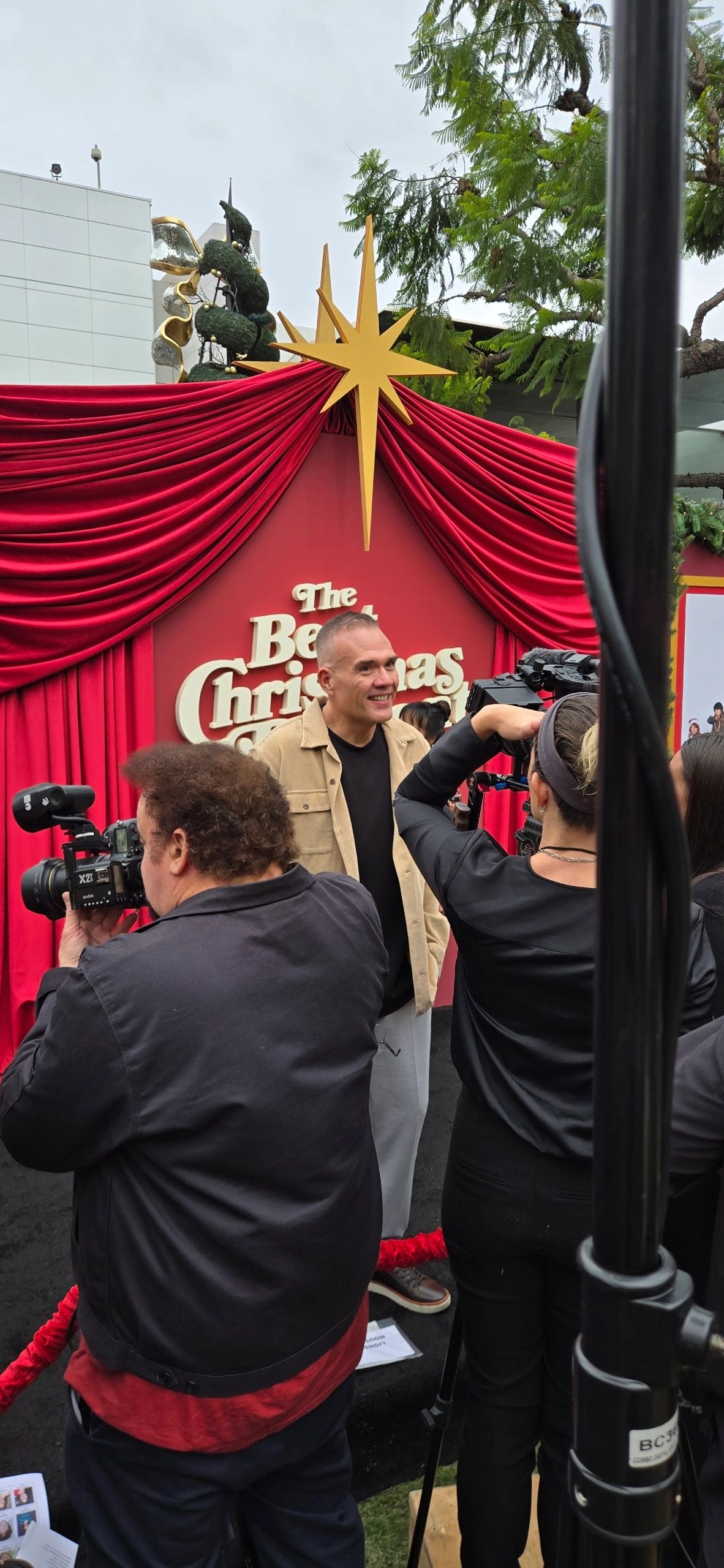 Platte Clark at The Best Christmas Pageant Ever premiere